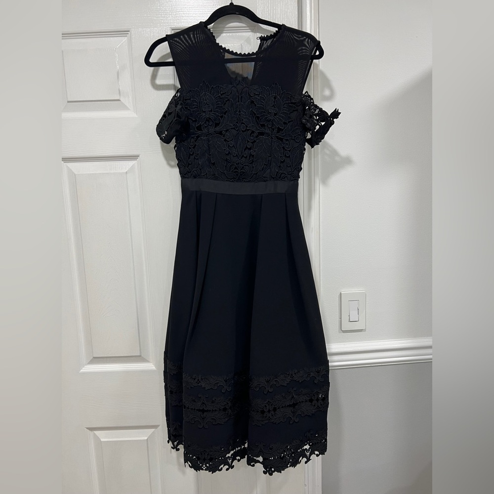 Ted Baker Black Lace Dress